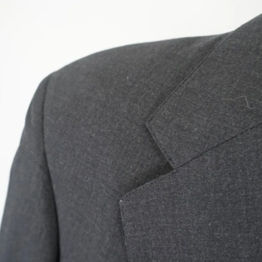 Jos A Bank Executive Collection Gray Wool Blazer 42R 2‎ Button